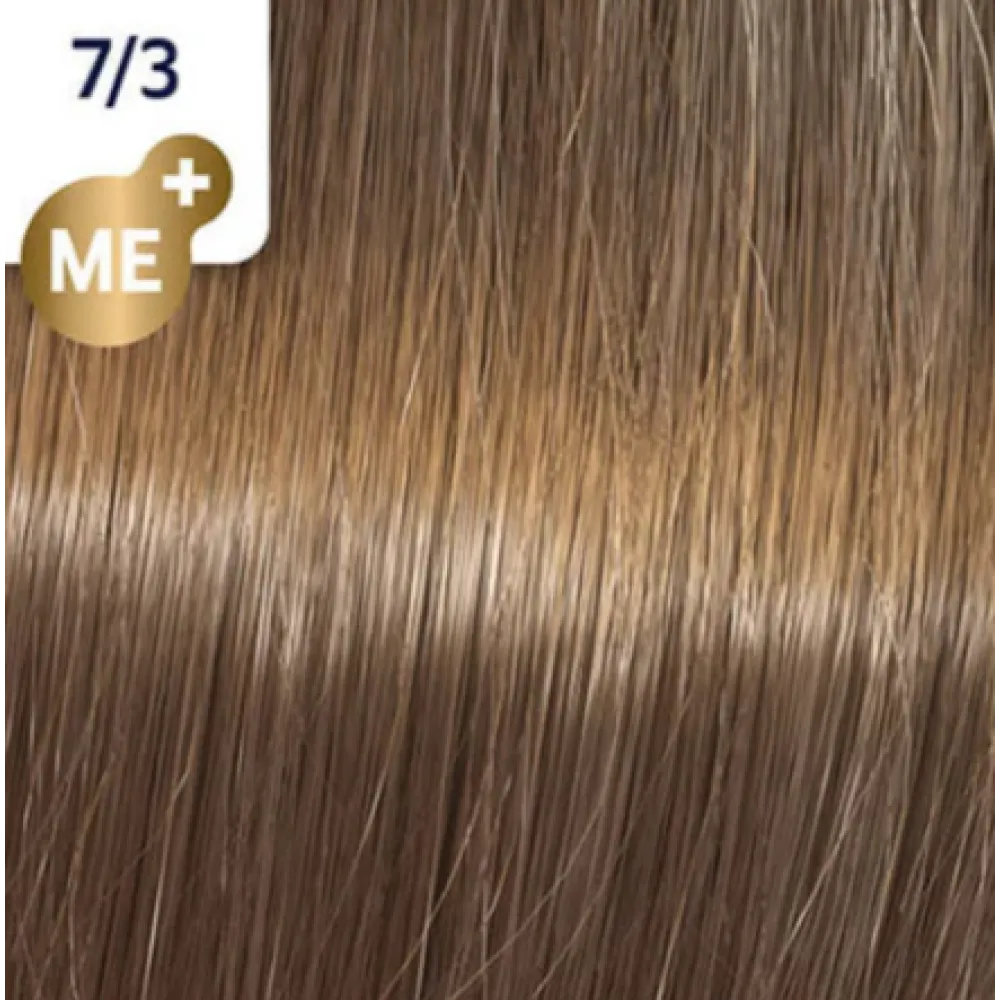 WELLA PROFESSIONALS KOLESTON PERFECT ME+ - Plaukų dažai, 7/3 - Vidutinis auksinis blondas