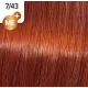 WELLA PROFESSIONALS KOLESTON PERFECT ME+ - Plaukų spalva, 7/43 - Vidutinis raudonai auksinis blondas