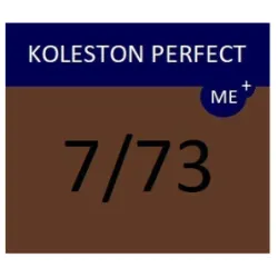 WELLA PROFESSIONALS KOLESTON PERFECT ME+ - Plaukų dažai, 7/73 – vidutinis šviesus auksinis rudas atspalvis