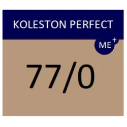 WELLA PROFESSIONALS KOLESTON PERFECT ME+ - Plaukų dažai 77/0 – intensyvus vidutinio šviesumo blondas