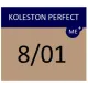 WELLA PROFESSIONALS KOLESTON PERFECT ME+ - Plaukų dažai, 8/01 - Šviesus natūralus pelenų blondas