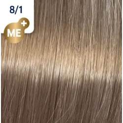 WELLA PROFESSIONALS KOLESTON PERFECT ME+ - Plaukų dažai, 8/1 - Šviesus peleninis blondas