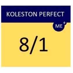 WELLA PROFESSIONALS KOLESTON PERFECT ME+ - Plaukų dažai, 8/1 - Šviesus peleninis blondas