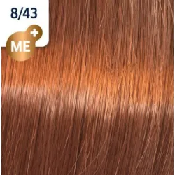 WELLA PROFESSIONALS KOLESTON PERFECT ME+ - Plaukų dažai, 8/43 - Šviesus raudonai auksinis blondas