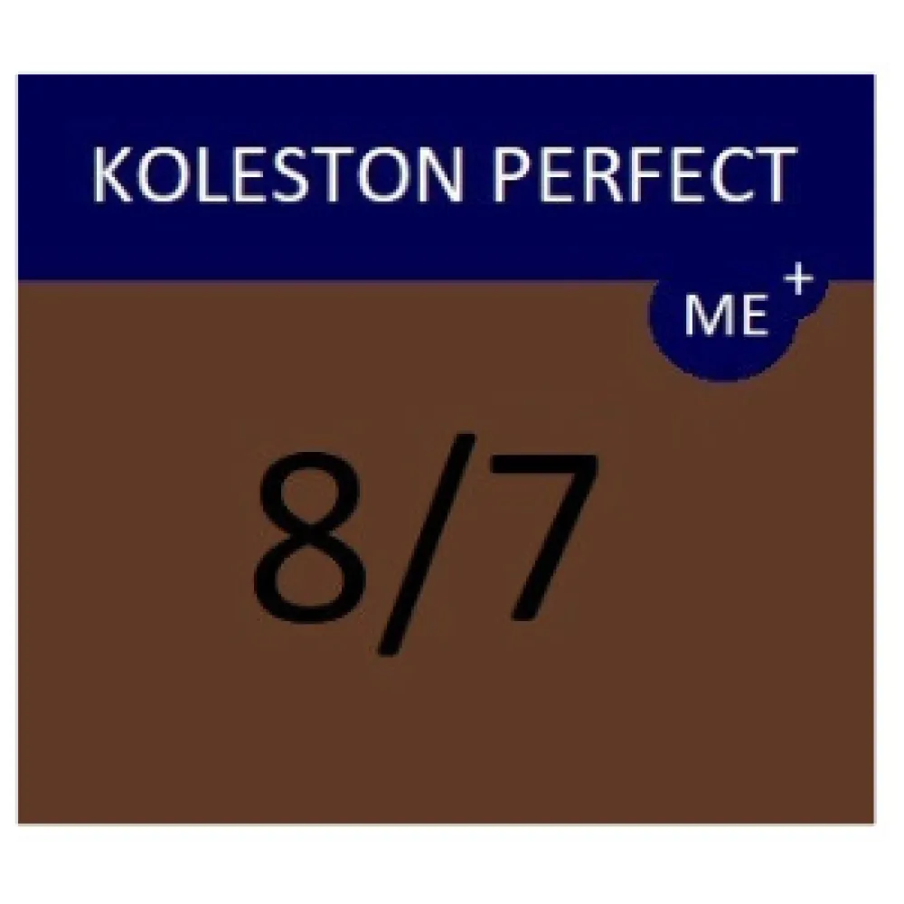 WELLA PROFESSIONALS KOLESTON PERFECT ME+ - Plaukų dažai, 8/7 - Šviesiai rudas