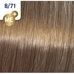 WELLA PROFESSIONALS KOLESTON PERFECT ME+ - Plaukų dažai, 8/71 - Šviesus blondas pelenų rudas