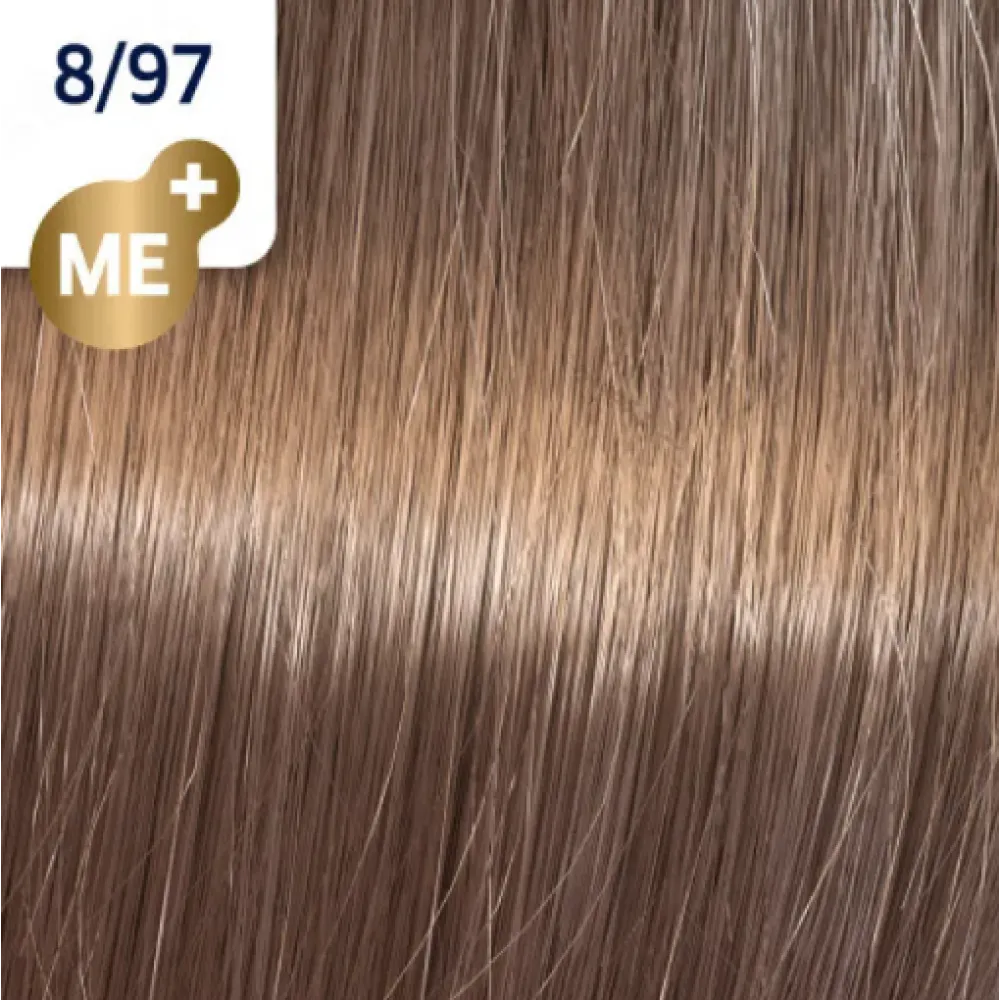 WELLA PROFESSIONALS KOLESTON PERFECT ME+ - Plaukų dažai, 8/97 - Šviesus blondas (tonuojantis rudas)