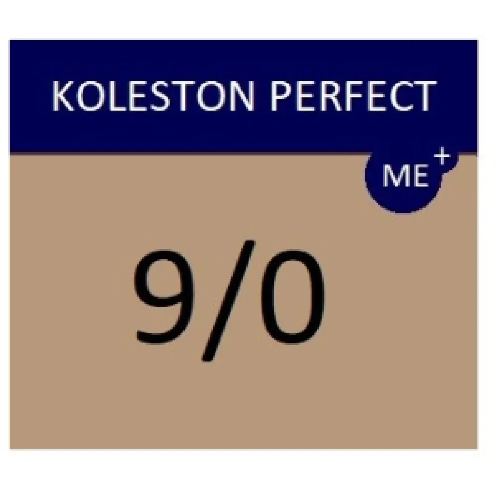 WELLA PROFESSIONALS KOLESTON PERFECT ME+ - Plaukų dažai, 9/0 - LABAI ŠVIESI BLONDINĖ