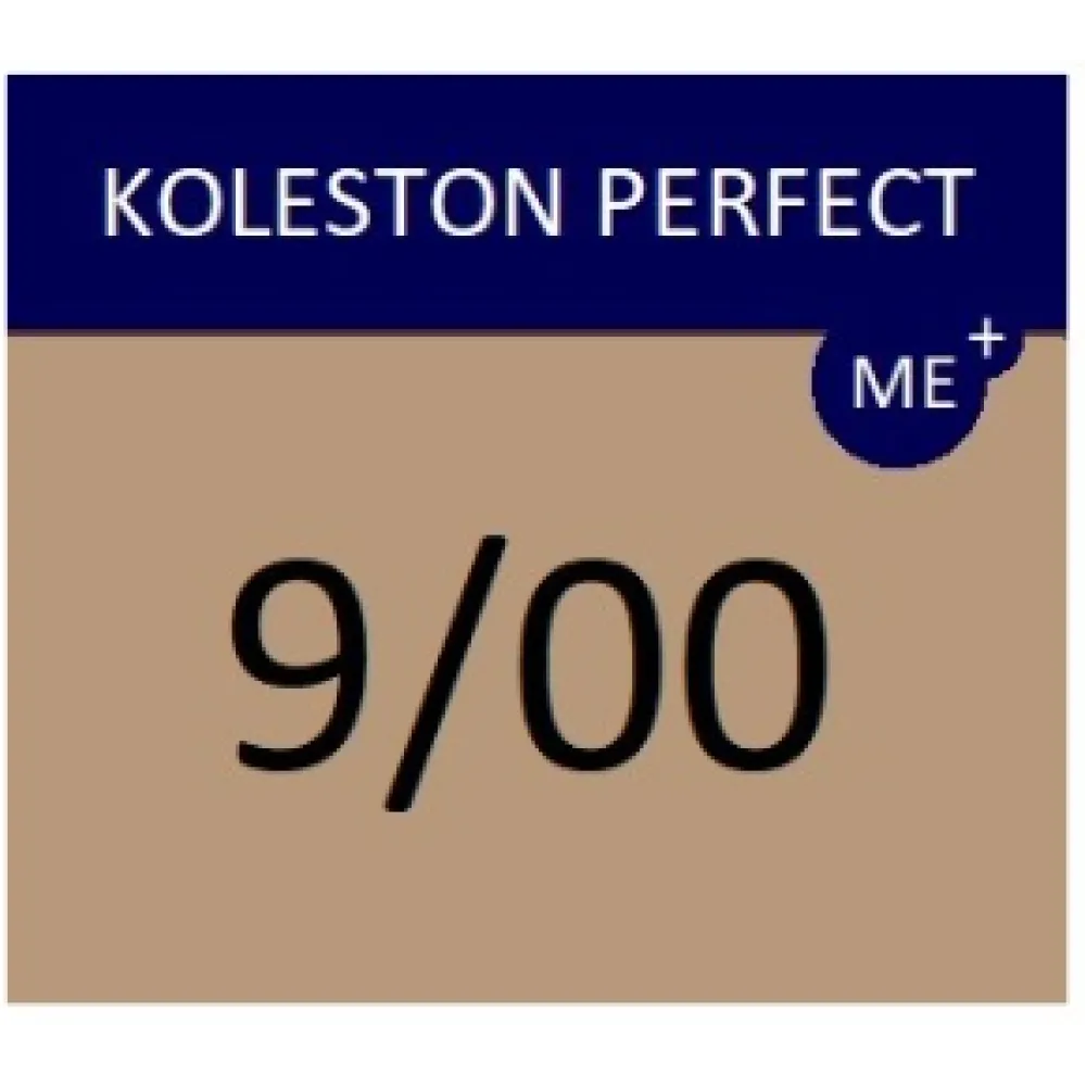 WELLA PROFESSIONALS KOLESTON PERFECT ME+ - Plaukų dažai, 9/00 - Intensyvus natūralus, labai šviesus blondas