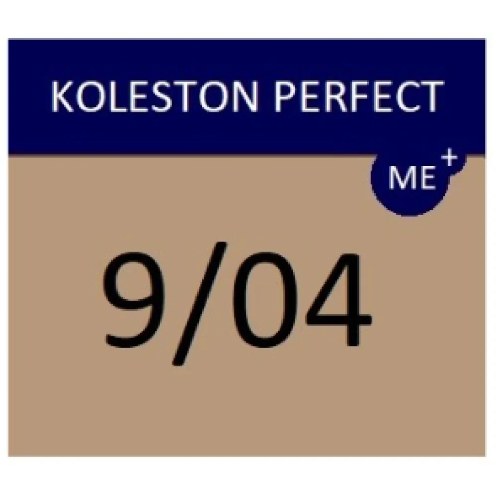WELLA PROFESSIONALS KOLESTON PERFECT ME+ - Plaukų spalva, 9/04 - LABAI ŠVIESUS NATŪRALUS VARINIS BLONDAS