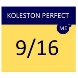 WELLA PROFESSIONALS KOLESTON PERFECT ME+ - Plaukų dažai, 9/16 - Labai šviesus peleninis violetinis blondas