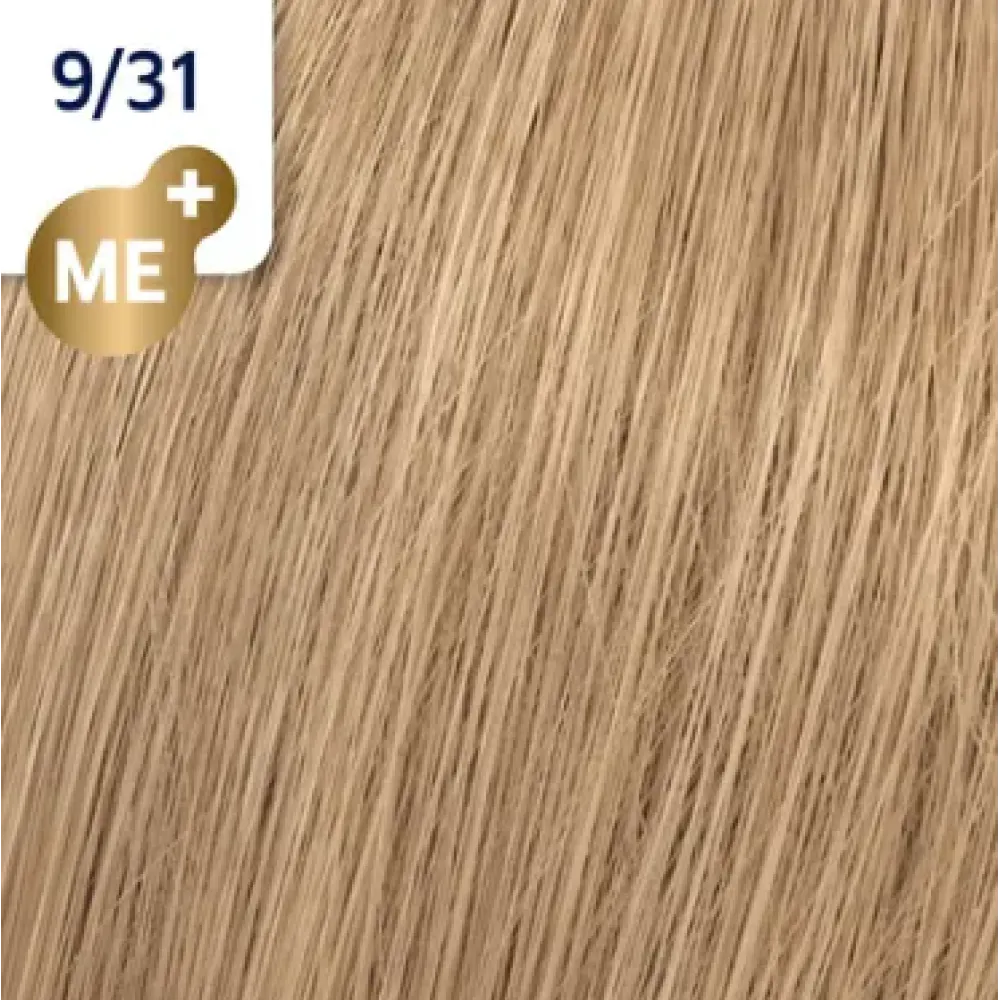 WELLA PROFESSIONALS KOLESTON PERFECT ME+ - Plaukų dažai, 9/31 - Labai šviesus peleninis auksinis blondas
