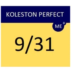 WELLA PROFESSIONALS KOLESTON PERFECT ME+ - Plaukų dažai, 9/31 - Labai šviesus peleninis auksinis blondas