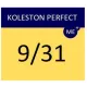 WELLA PROFESSIONALS KOLESTON PERFECT ME+ - Plaukų dažai, 9/31 - Labai šviesus peleninis auksinis blondas