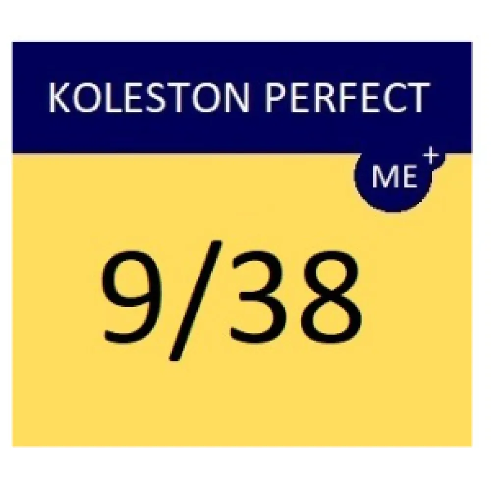 WELLA PROFESSIONALS KOLESTON PERFECT ME+ - Plaukų spalva, 9/38 - Labai šviesus auksinis perlinis blondas