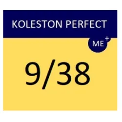 WELLA PROFESSIONALS KOLESTON PERFECT ME+ - Plaukų spalva, 9/38 - Labai šviesus auksinis perlinis blondas
