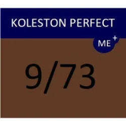 WELLA PROFESSIONALS KOLESTON PERFECT ME+ - Plaukų dažai, 9/73 – labai šviesus auksinis rudo-blondas