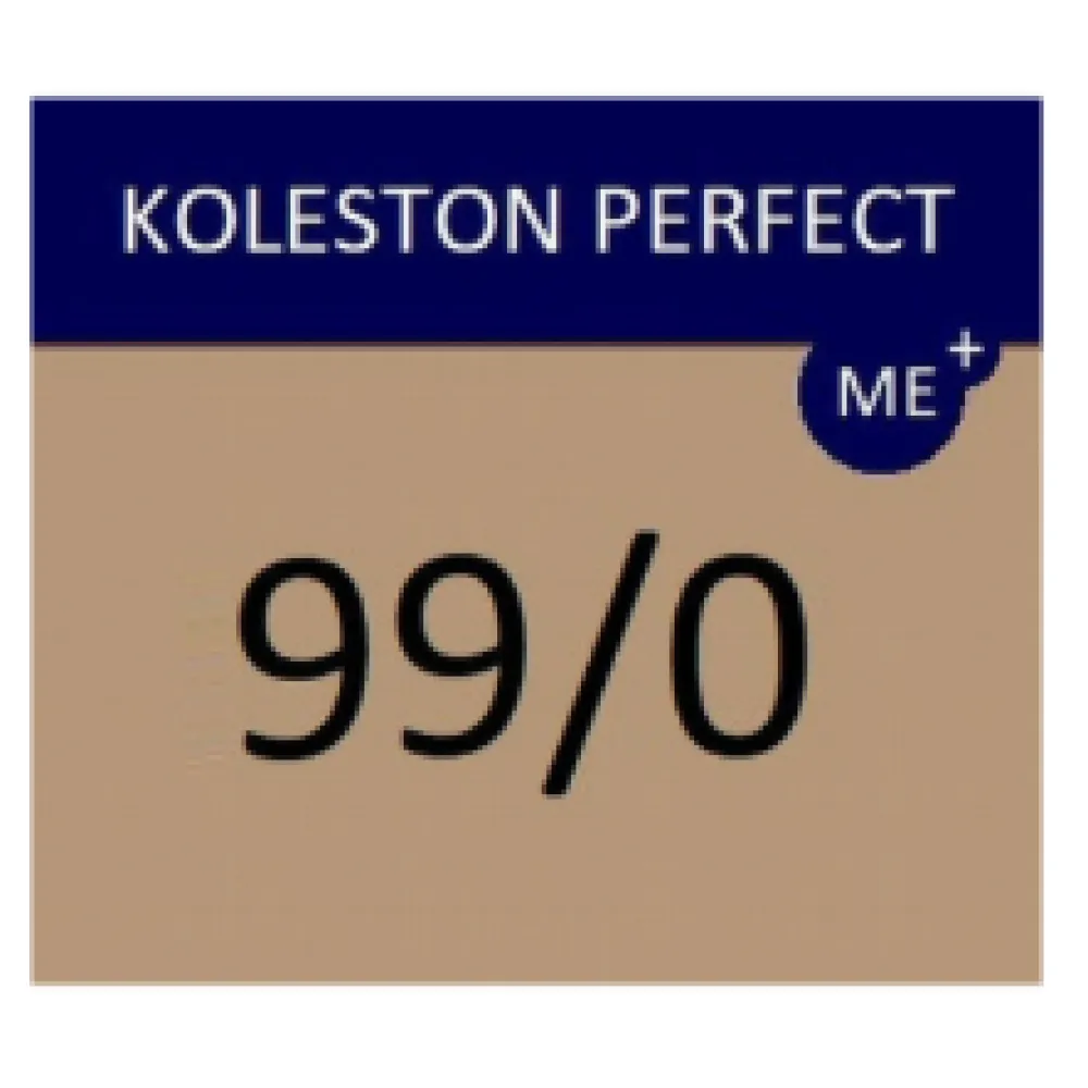 WELLA PROFESSIONALS KOLESTON PERFECT ME+ - Plaukų dažai, 99/0 - INTENSYVIAI LABAI ŠVIESUS BLONDAS