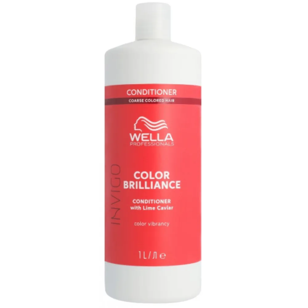 WELLA PROFESSIONAL INVIGO Color Brilliance kondicionierius storiems ir dažytiems plaukams, 1000 ml