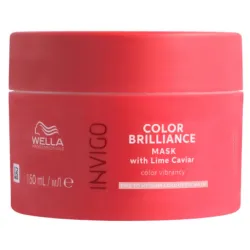 WELLA PROFESSIONAL INVIGO Color Brilliance Fine/Normal Mask – kaukė dažytiems, ploniems/įprastiems plaukams, 150 ml