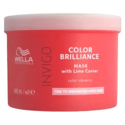 WELLA PROFESSIONAL INVIGO Color Brilliance Fine/Normal Mask – kaukė ploniems/normaliems dažytiems plaukams, 500 ml