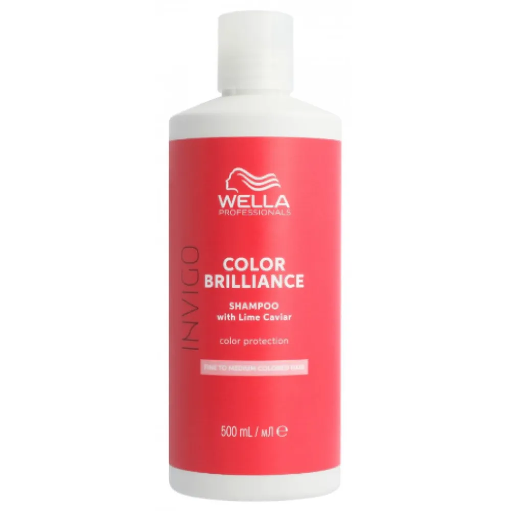 WELLA PROFESSIONAL INVIGO Color Brilliance šampūnas ploniems/normaliems dažytiems plaukams, 500 ml