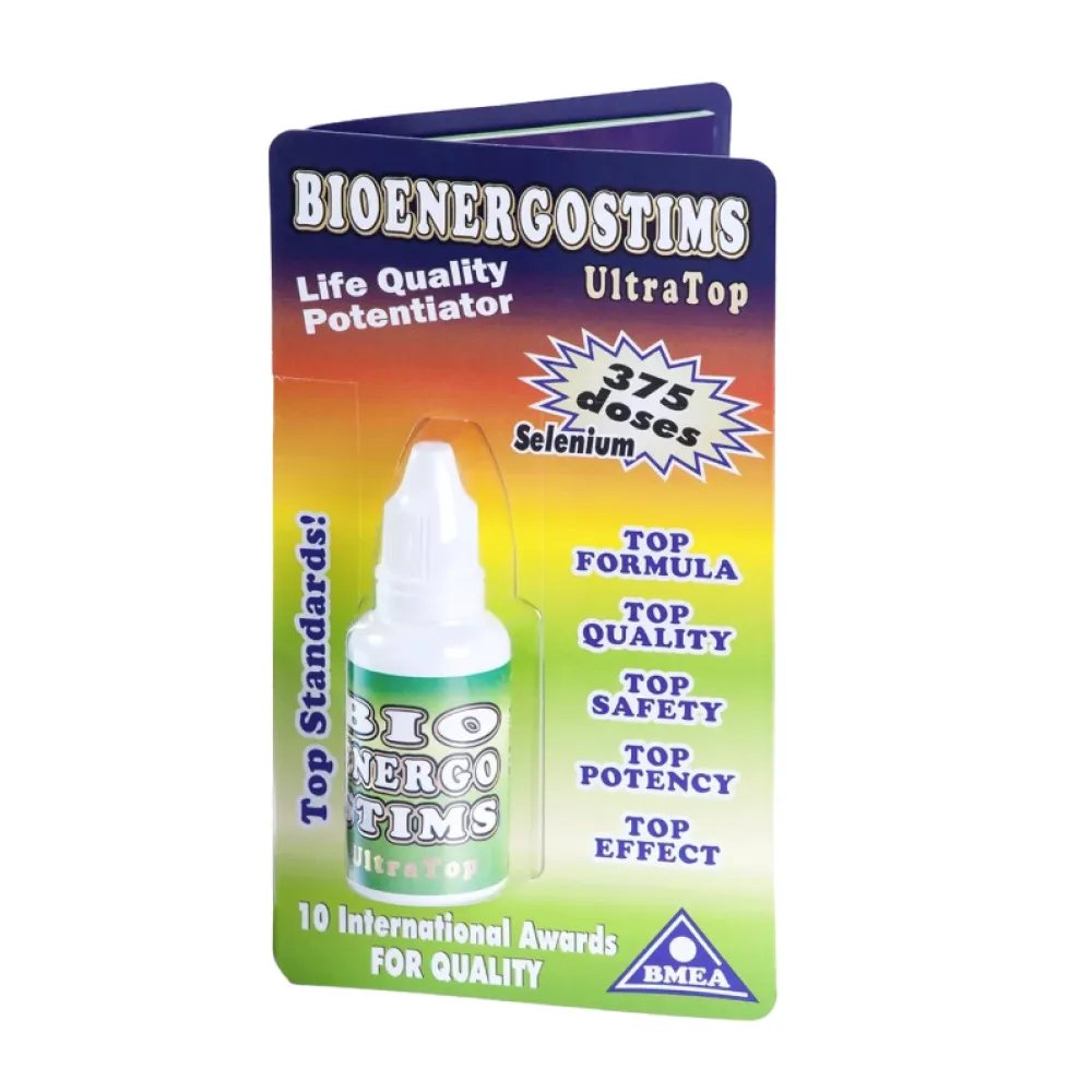 BIOENERGOSTIMS UltraTop – skystas selenas imuninei sistemai (15906)