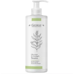 GEORGIE Masažo aliejus su sezamu ir vynuogių kauliukais, 500 ml