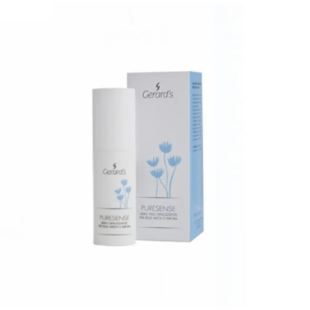 GERARD'S PURESENSE Matizuojantis veido serumas, skirtas mišriai arba probleminei odai, 30 ml