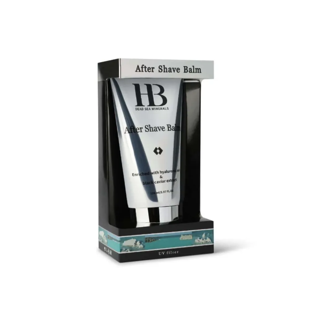 H&B balzamas po skutimosi su hialurono rūgštimi ir juodojo kaviaro ekstraktu (H&B100140)