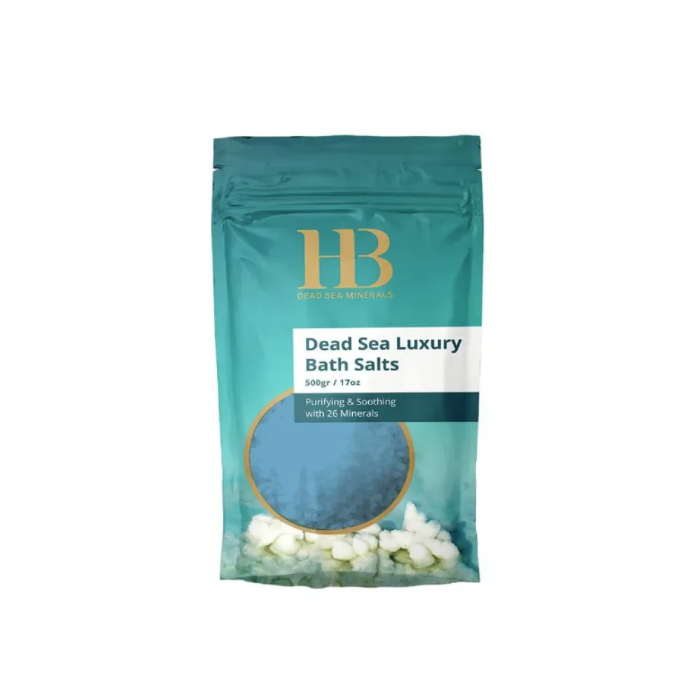 Health&Beauty Luxury Bath Salts Lavender - Negyvosios jūros druska su levandų aromatu