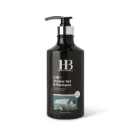 HEALTH&BEAUTY Dušo želė ir šampūnas vyrams, 780 ml