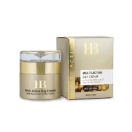 H&B PREMIUM LINE Multiaktyvus dieninis veido kremas su hialurono rūgštimi ir ikrų ekstraktu
