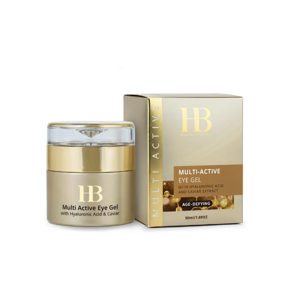 H&B PREMIUM LINE Multi-Active akių gelis su hialurono rūgštimi ir ikrais, 50 ml (h&b-gel)