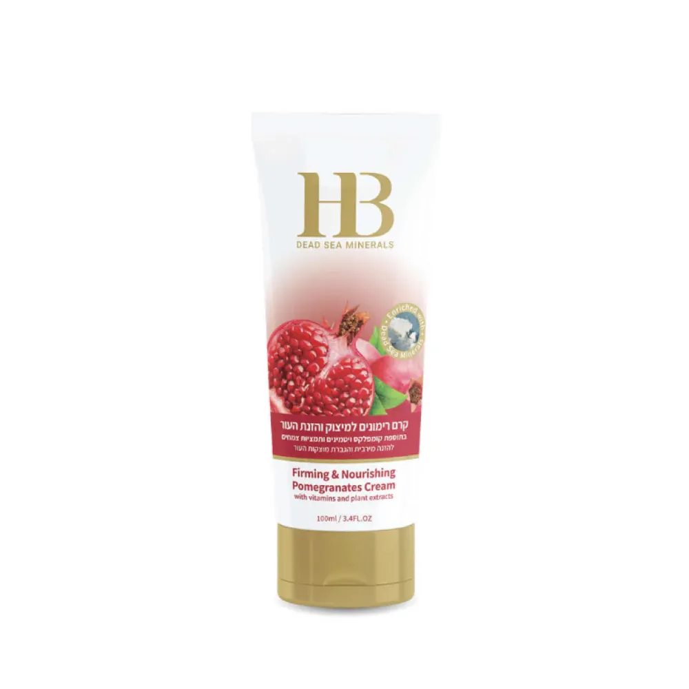 HEALTH&BEAUTY Granatų stangrinamasis kūno kremas odos stangrinimui, 180 ml (H&B00028)