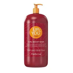 Inebrya UP to YOU Curl Boost Mask – drėkinamoji plaukų kaukė garbanotiems plaukams, 1000 ml