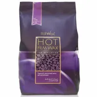 ItalWax Hot Film Wax PLUM – Skaidrus plėvelinis vaškas SLYVA, 1000 g