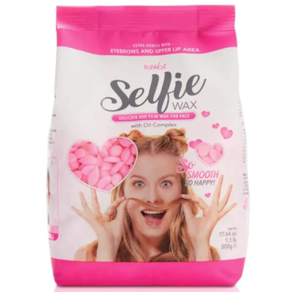 ItalWax veido plėvelinis vaškas Selfie, 500 g