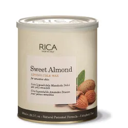 RICA Sweet Almond vaškas – migdolų vaškas, 800 ml