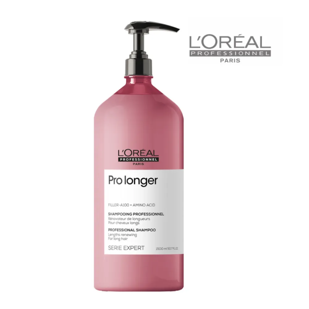 L'Oreal Professionnel Serie Expert PRO LONGER — plaukų ilgių atnaujinantis šampūnas ilgiems plaukams, 1500ml (E3567000)