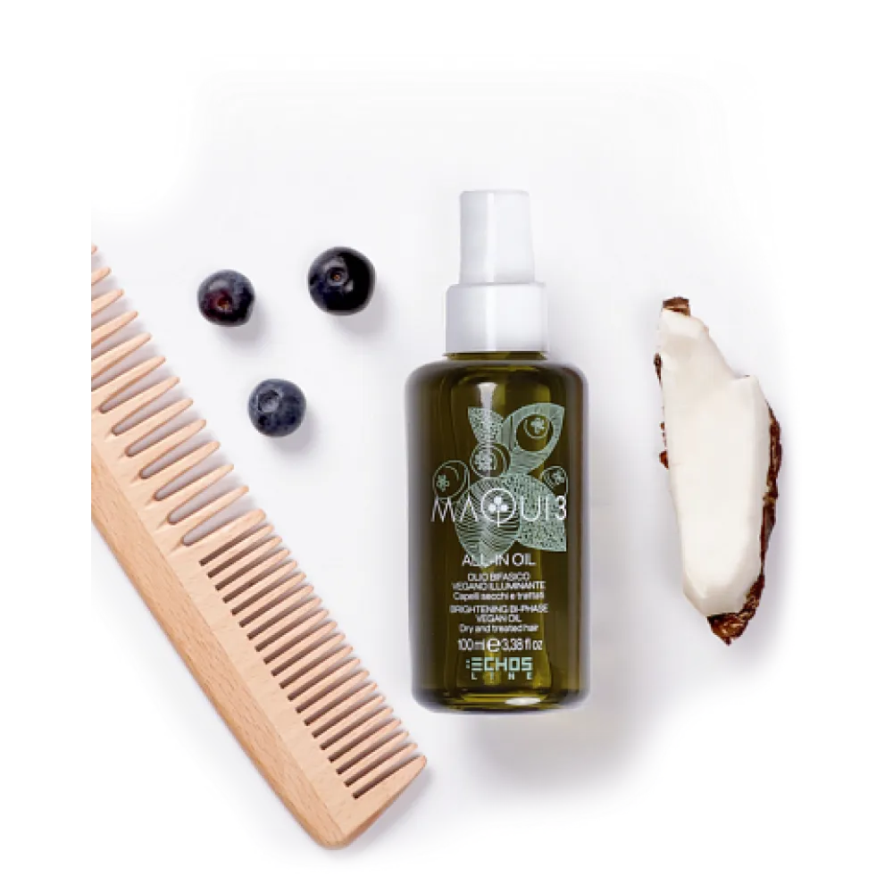 Echosline MAQUI 3 - VEGAN Dvifazis plaukų aliejus