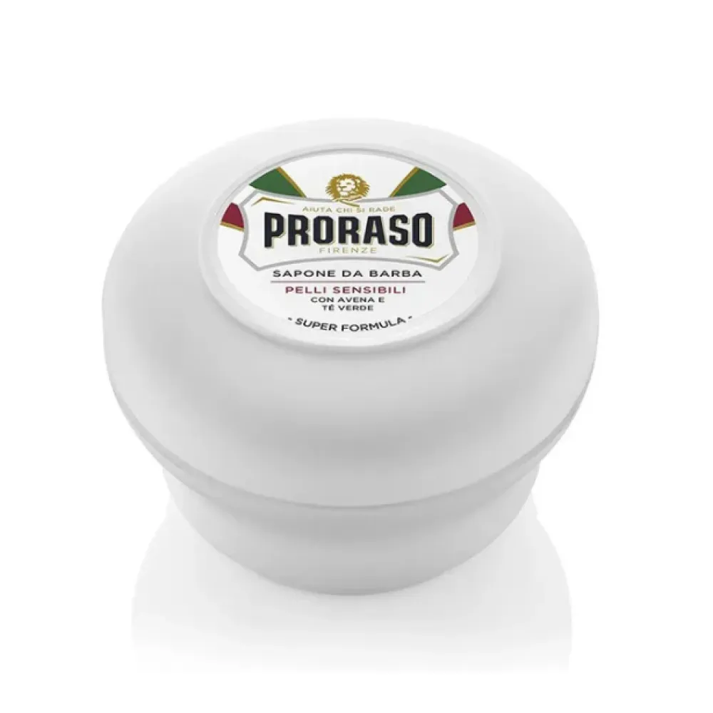 PRORASO Sensitive Shaving Soap With Green Tea Extract, 150ml