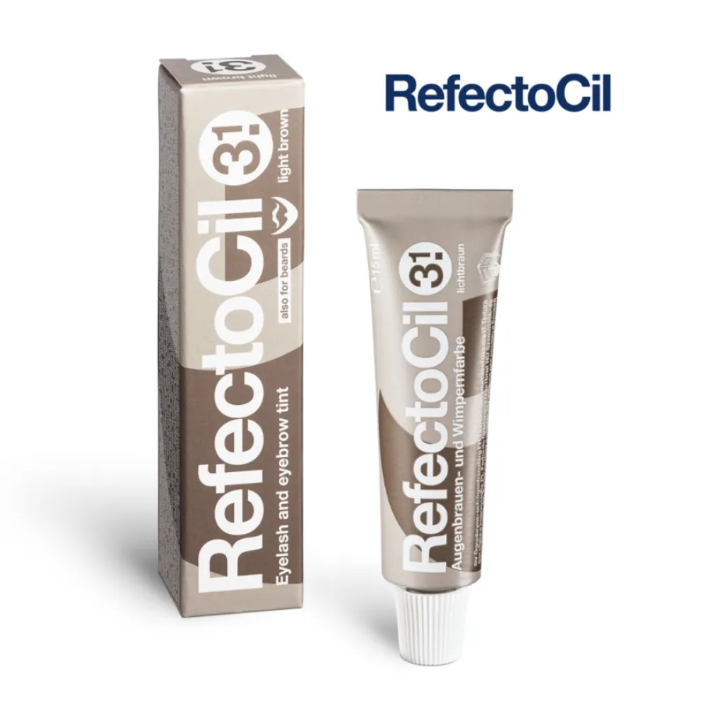 RefectoCil Nr. 3.1 - Blakstienų ir antakių dažai šviesiai rudi (2529310)