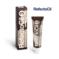 RefectoCil Nr.3 - Rudi antakių ir blakstienų dažai